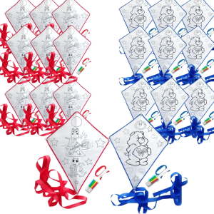 Set de 20 cometas para pintar